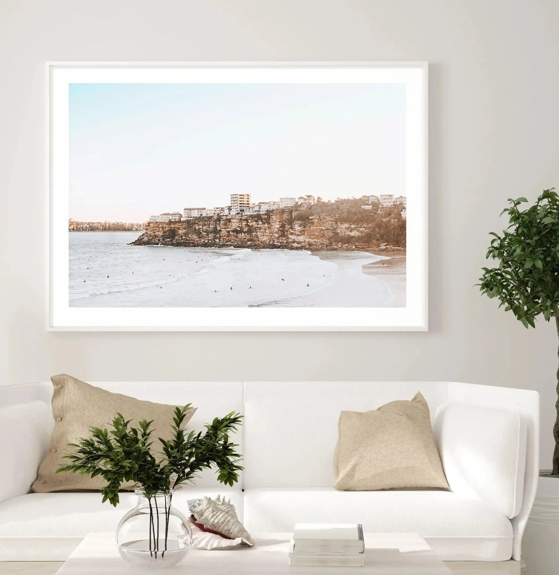 No Surf | Freshwater Manly Art Print-PRINT-Olive et Oriel-Olive et Oriel-Buy-Australian-Art-Prints-Online-with-Olive-et-Oriel-Your-Artwork-Specialists-Austrailia-Decorate-With-Coastal-Photo-Wall-Art-Prints-From-Our-Beach-House-Artwork-Collection-Fine-Poster-and-Framed-Artwork