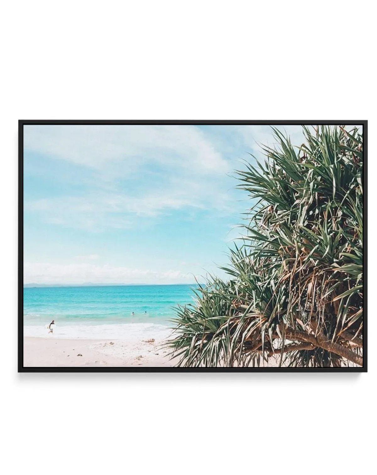 No Surf | Wategos | Framed Canvas-CANVAS-You can shop wall art online with Olive et Oriel for everything from abstract art to fun kids wall art. Our beautiful modern art prints and canvas art are available from large canvas prints to wall art paintings and our proudly Australian artwork collection offers only the highest quality framed large wall art and canvas art Australia - You can buy fashion photography prints or Hampton print posters and paintings on canvas from Olive et Oriel and have the
