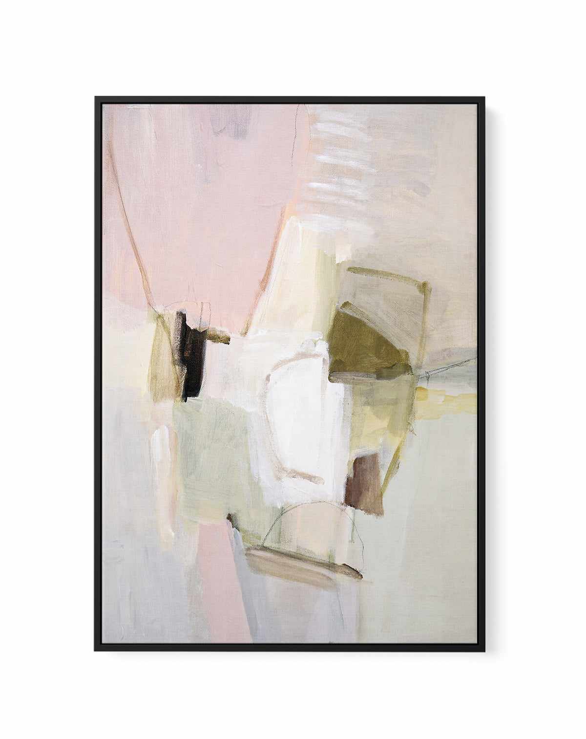 Nobile By Shina Choi | Framed Canvas Art Print