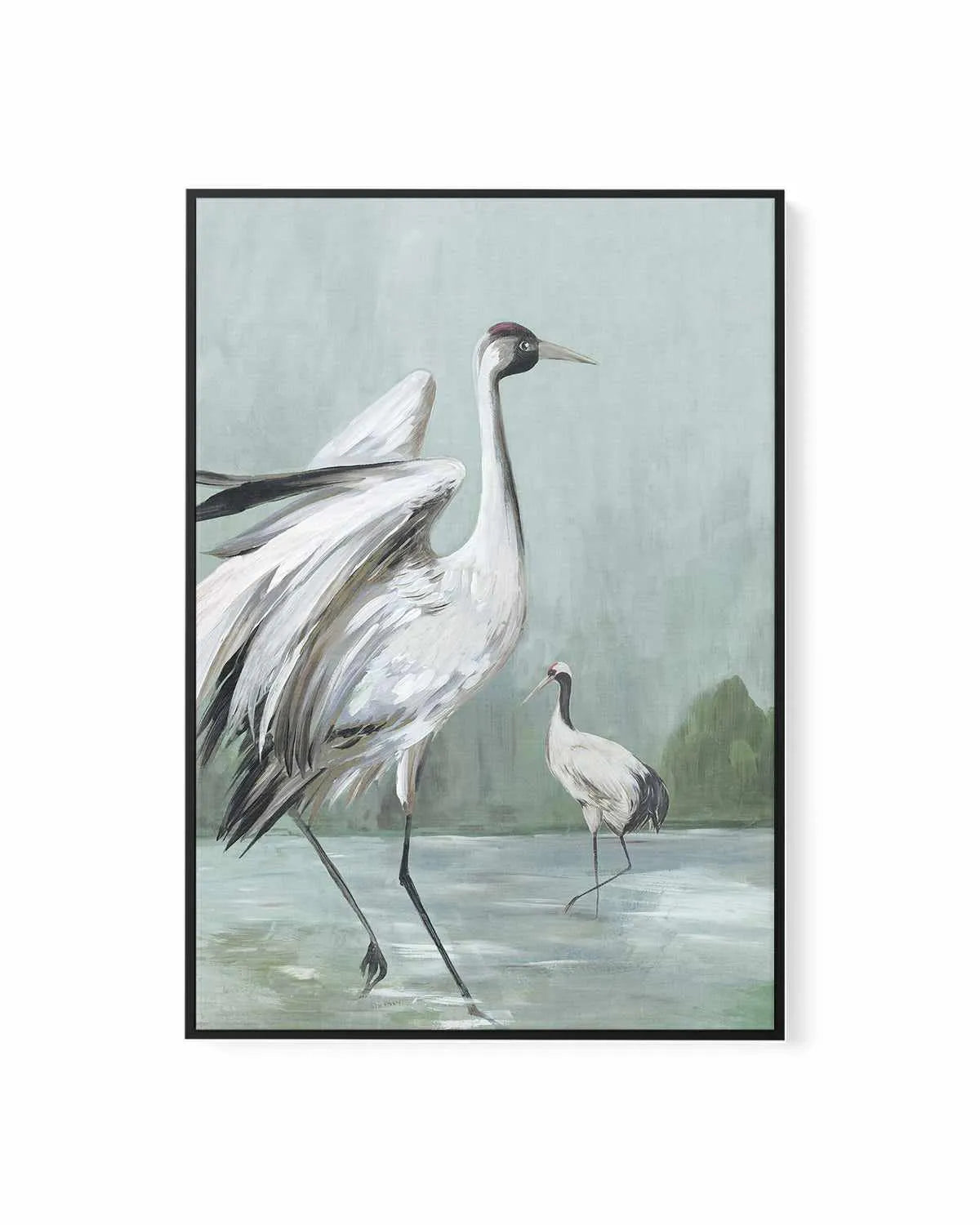 Noble Beauty II | Framed Canvas Art Print from Olive et Oriel where you can shop wallpaper and artworks online