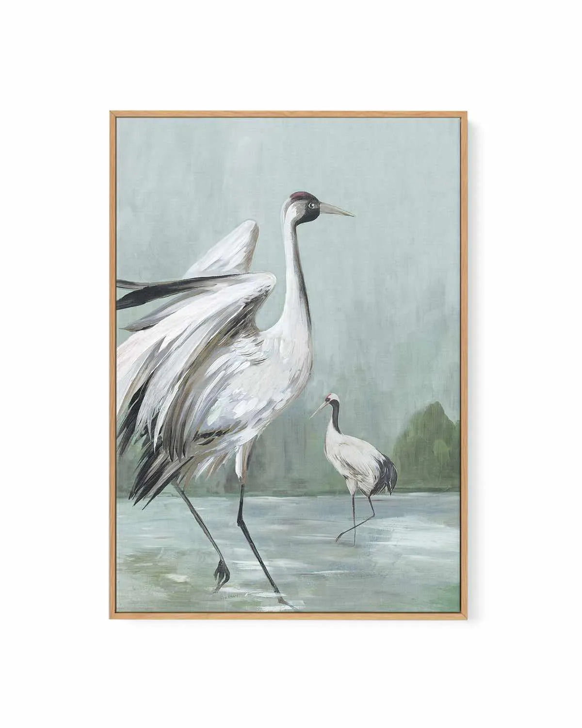 Noble Beauty II | Framed Canvas Art Print from Olive et Oriel where you can shop wallpaper and artworks online