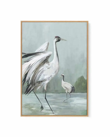 Noble Beauty II | Framed Canvas Art Print from Olive et Oriel where you can shop wallpaper and artworks online