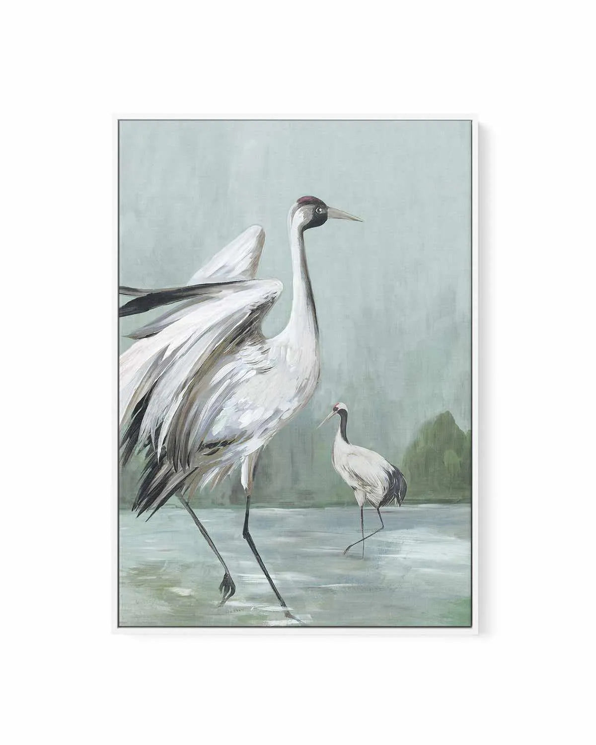 Noble Beauty II | Framed Canvas Art Print from Olive et Oriel where you can shop wallpaper and artworks online