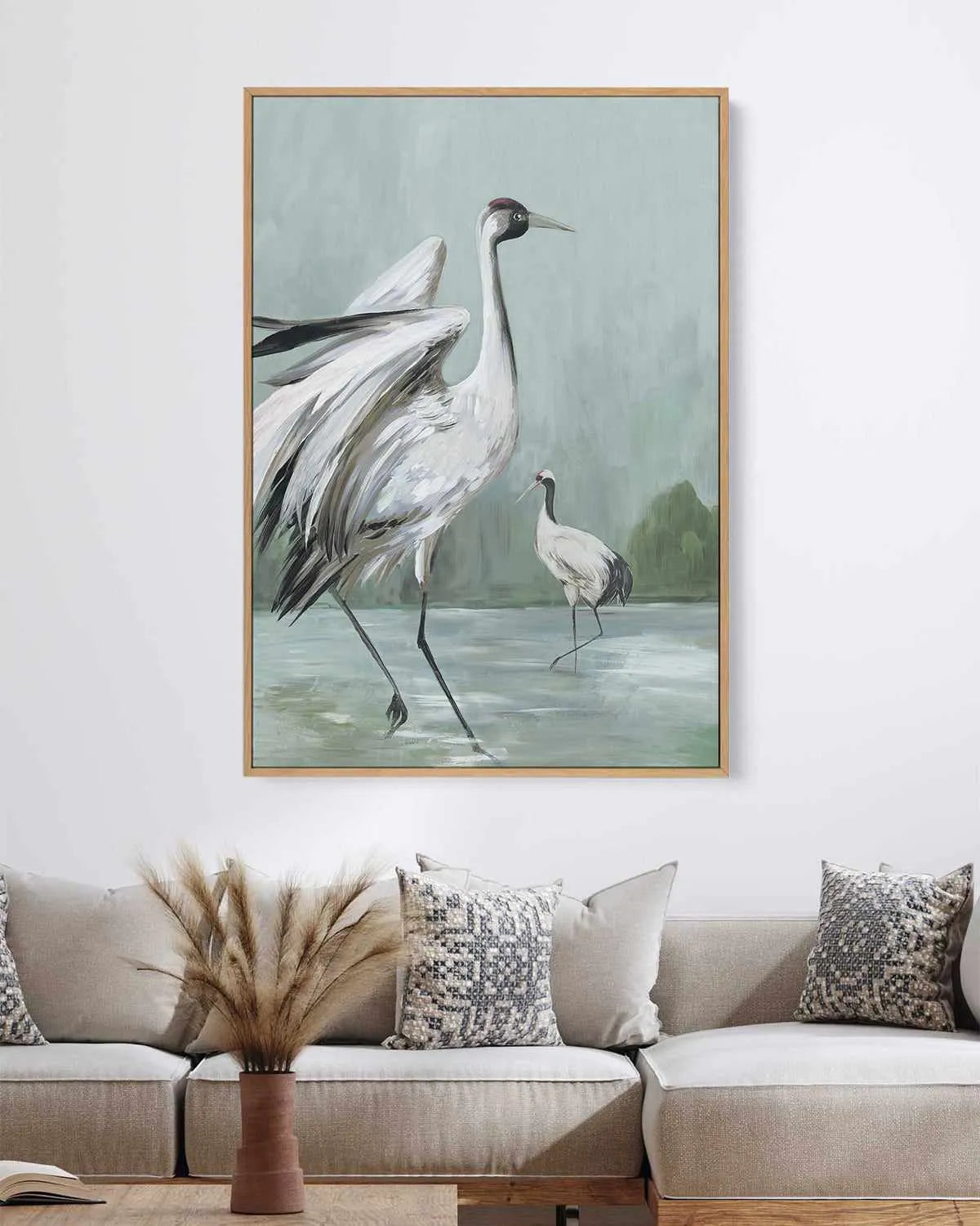 Noble Beauty II | Framed Canvas Art Print from Olive et Oriel where you can shop wallpaper and artworks online