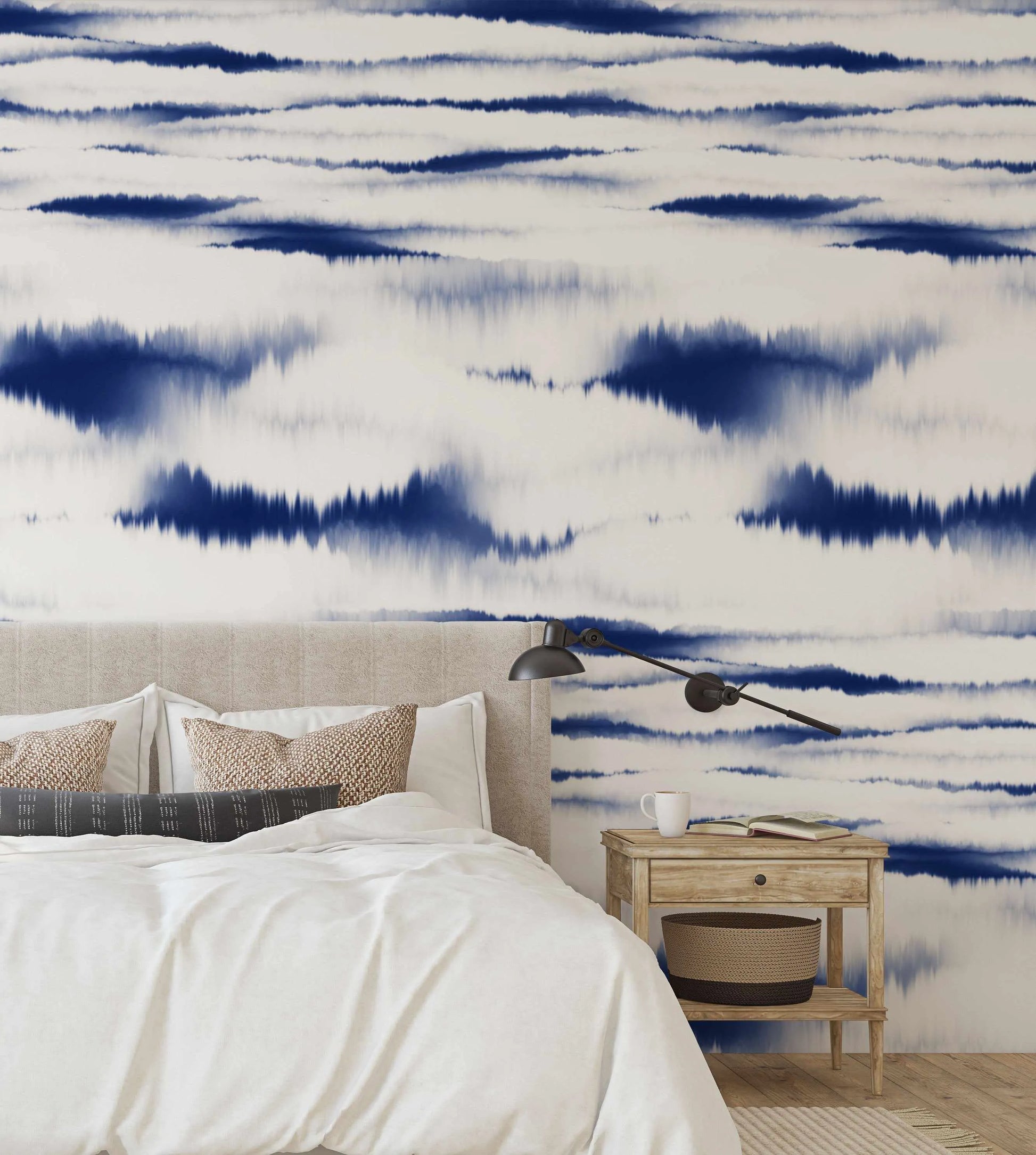 Nobu Shibori Wallpaper - Olive et Oriel