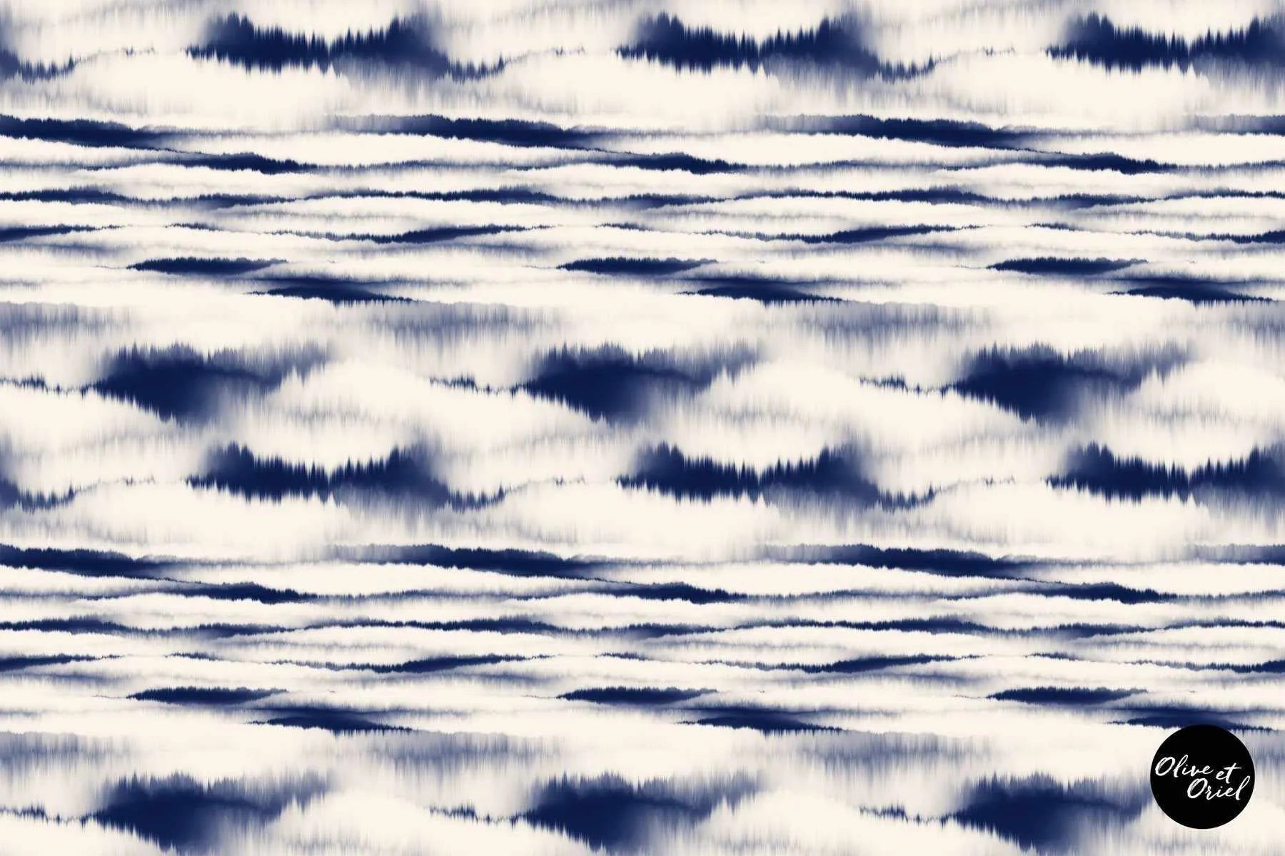 Nobu Shibori Wallpaper - Olive et Oriel