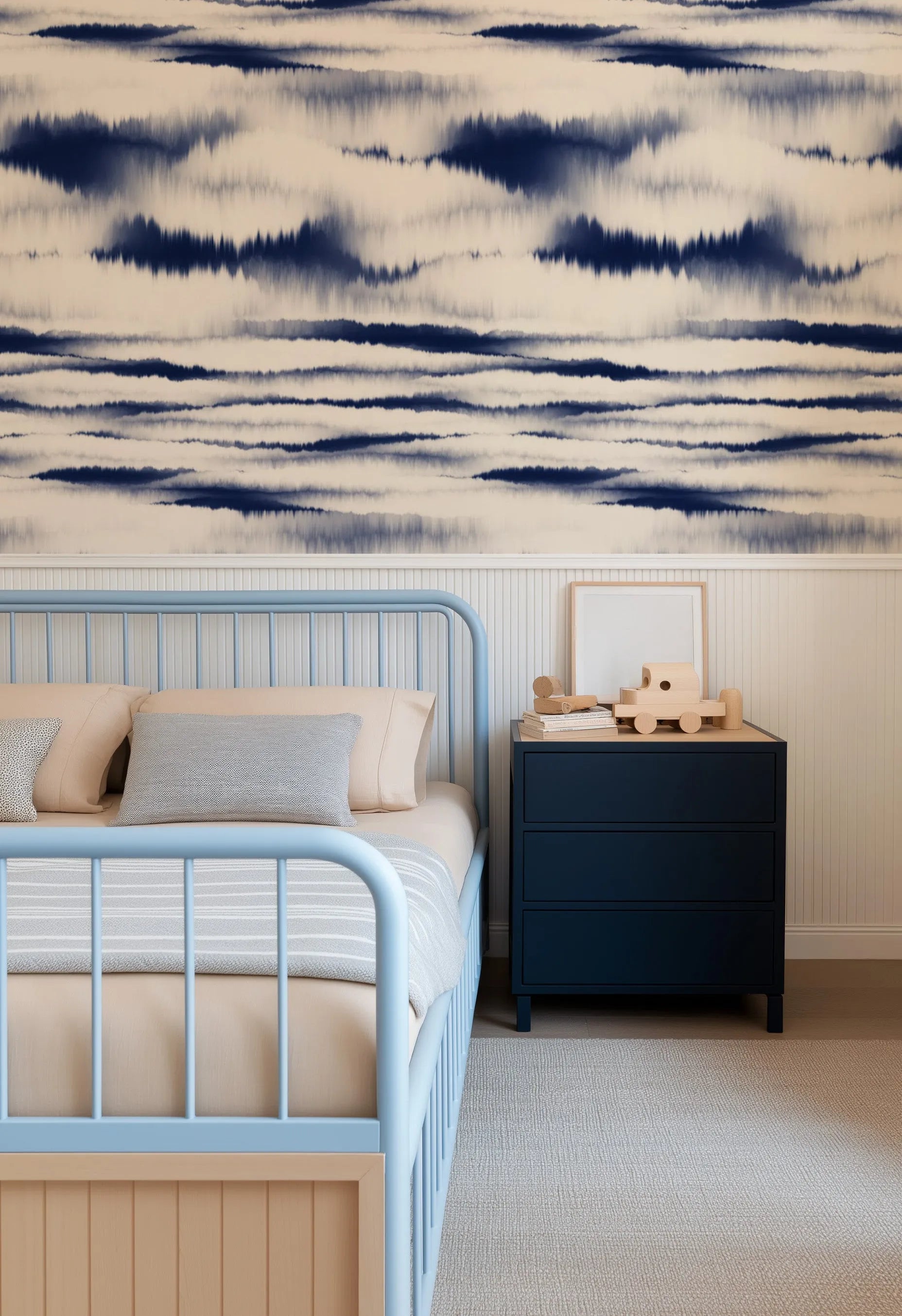 Nobu Shibori Wallpaper from Olive et Oriel where you can shop wallpaper and artworks online
