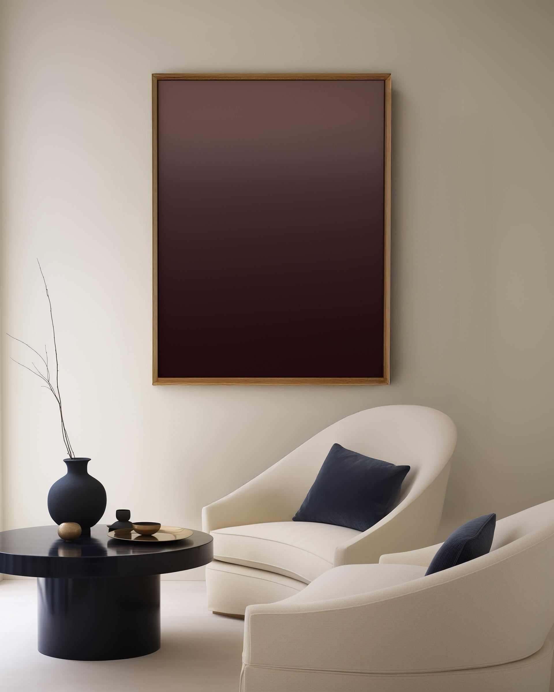 Noir - The Faded Collection | Framed Canvas Art Print from Olive et Oriel where you can shop wallpaper and artworks online