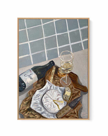 Nom-Nom by Jess Martin | Framed Canvas Art Print from Olive et Oriel where you can shop wallpaper and artworks online