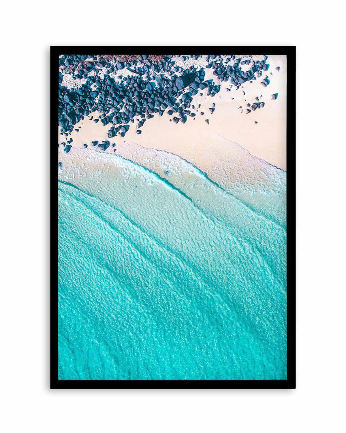 Noosa From Above Art Print