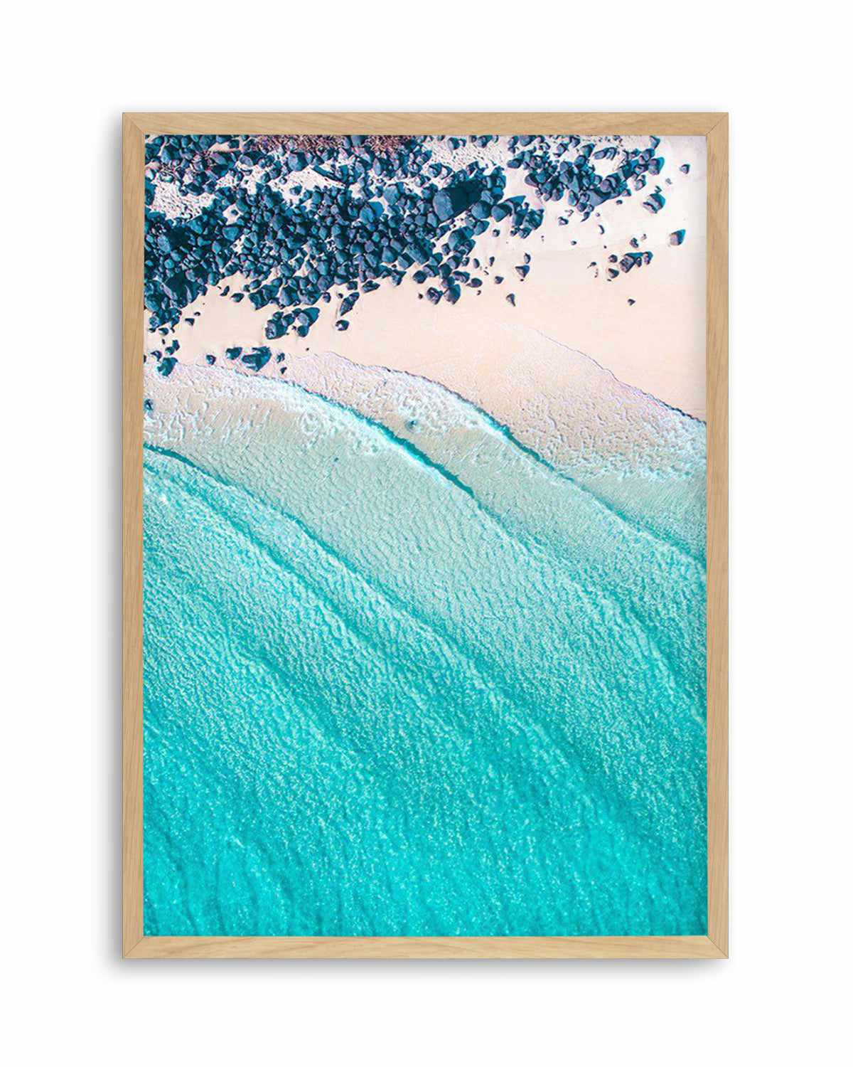 Noosa From Above Art Print