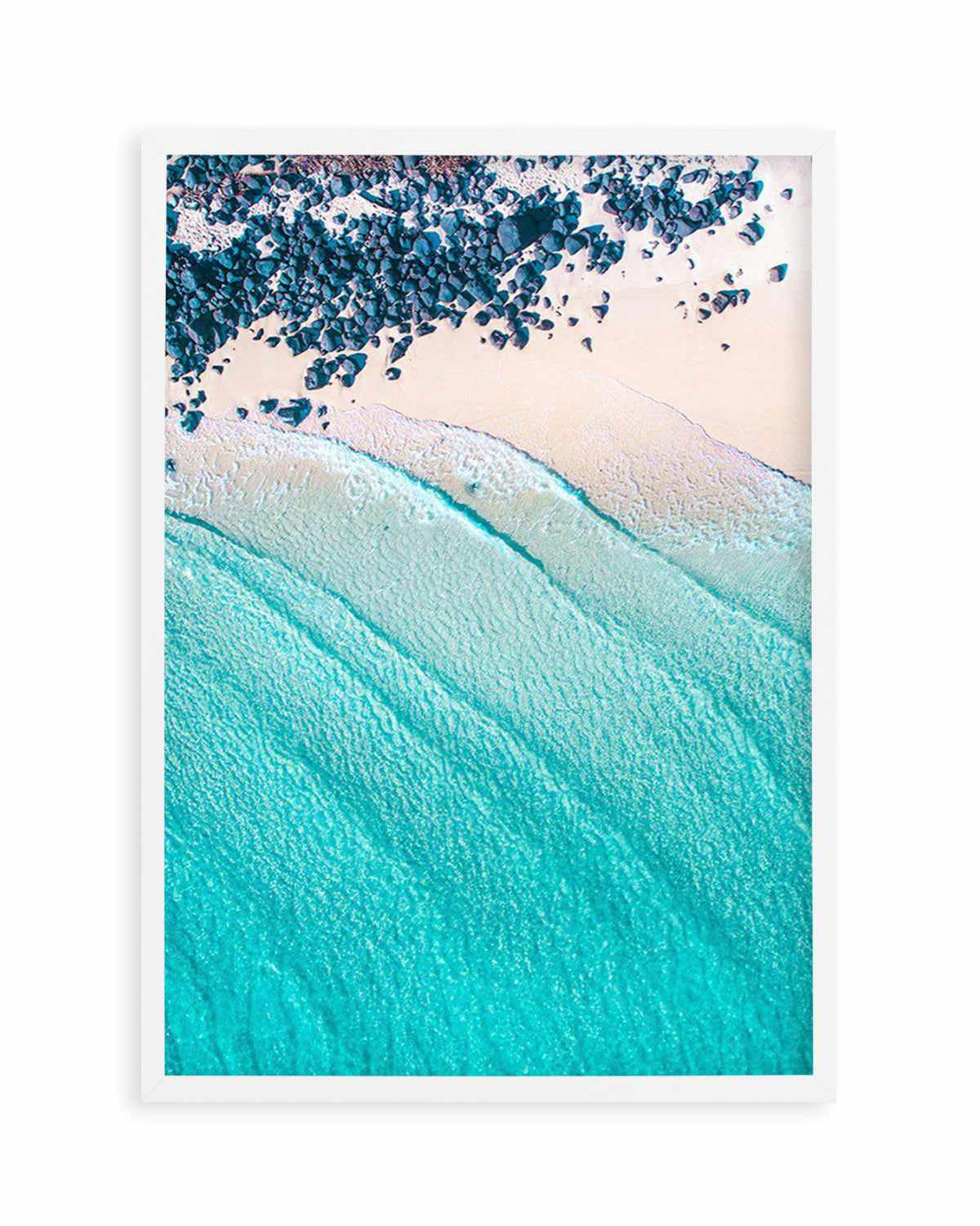 Noosa From Above Art Print