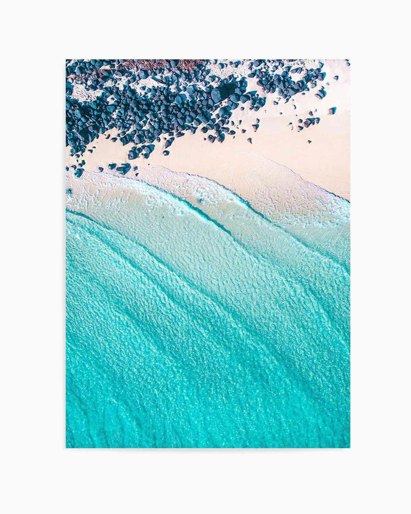 Noosa From Above Art Print
