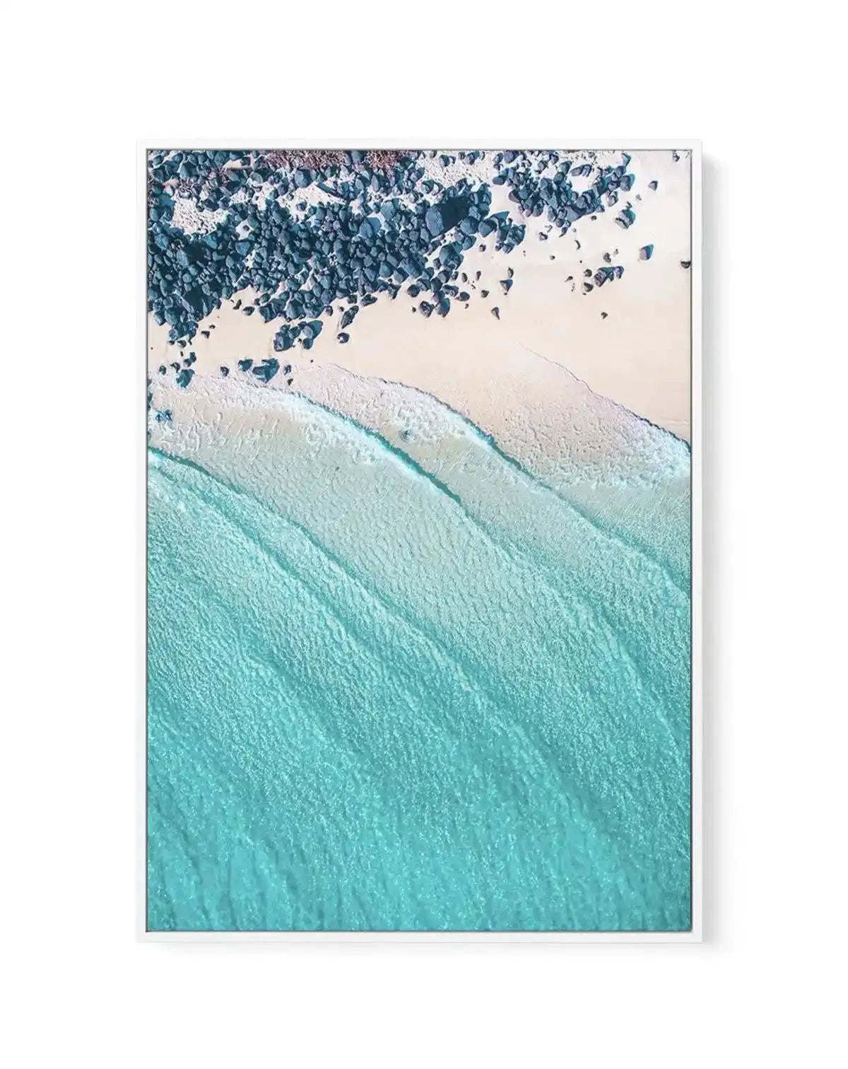Noosa From Above | Framed Canvas-CANVAS-You can shop wall art online with Olive et Oriel for everything from abstract art to fun kids wall art. Our beautiful modern art prints and canvas art are available from large canvas prints to wall art paintings and our proudly Australian artwork collection offers only the highest quality framed large wall art and canvas art Australia - You can buy fashion photography prints or Hampton print posters and paintings on canvas from Olive et Oriel and have them