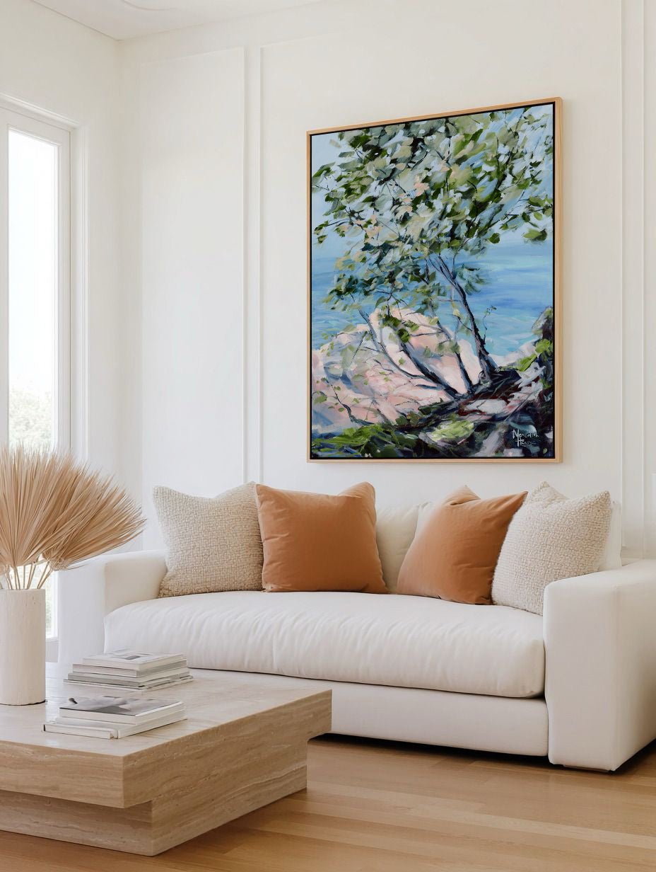 Noosa National Park by Meredith Howse | Framed Canvas Art Print