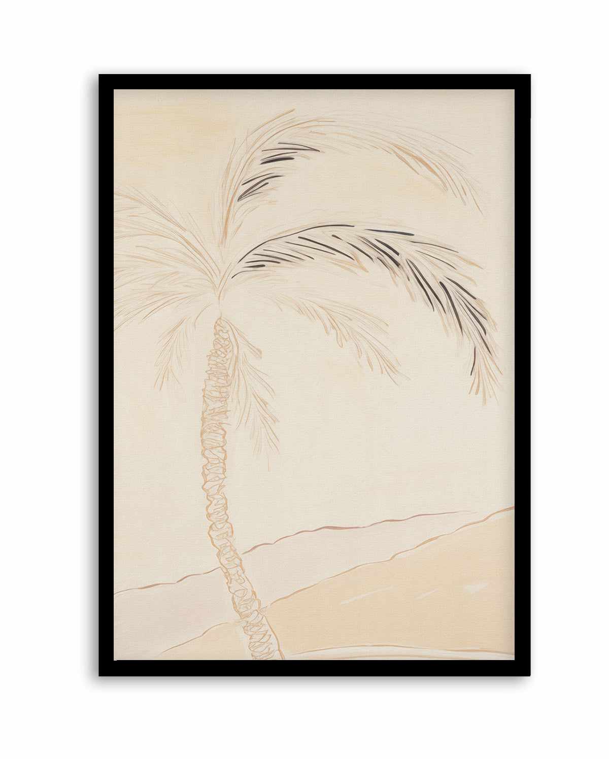 Noosa Palm Illustration No I | Art Print