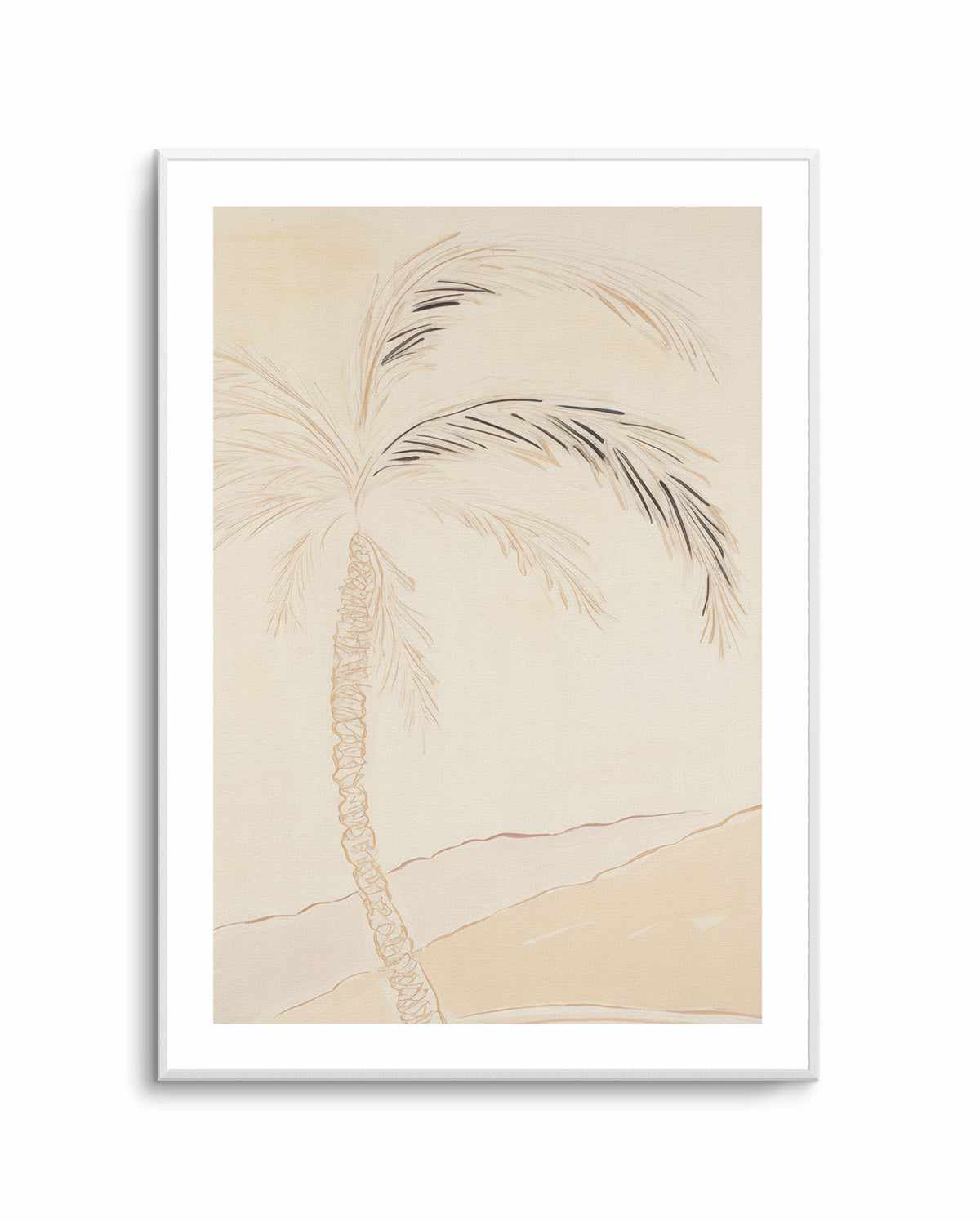 Noosa Palm Illustration No I | Art Print