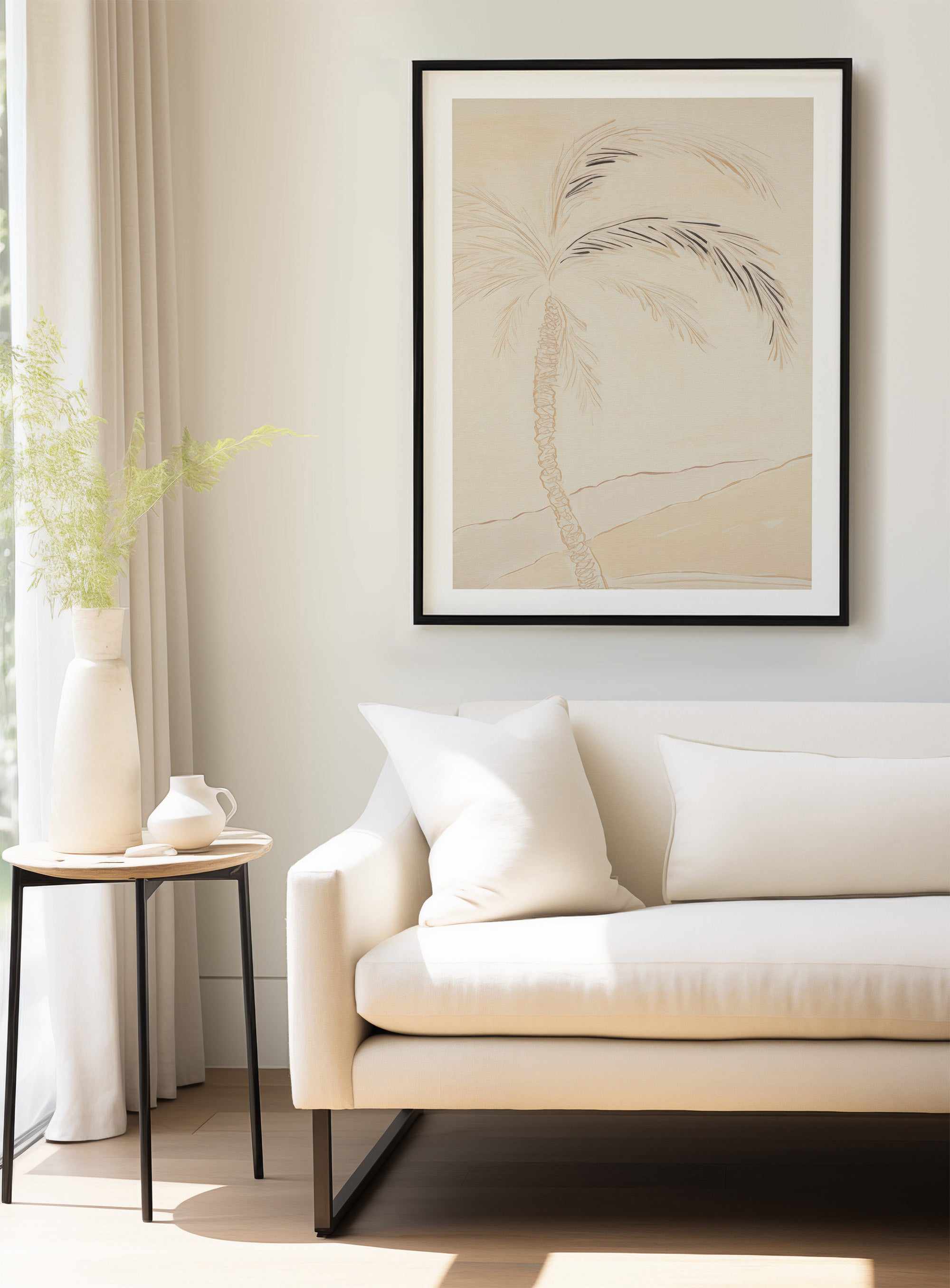 Noosa Palm Illustration No I | Art Print