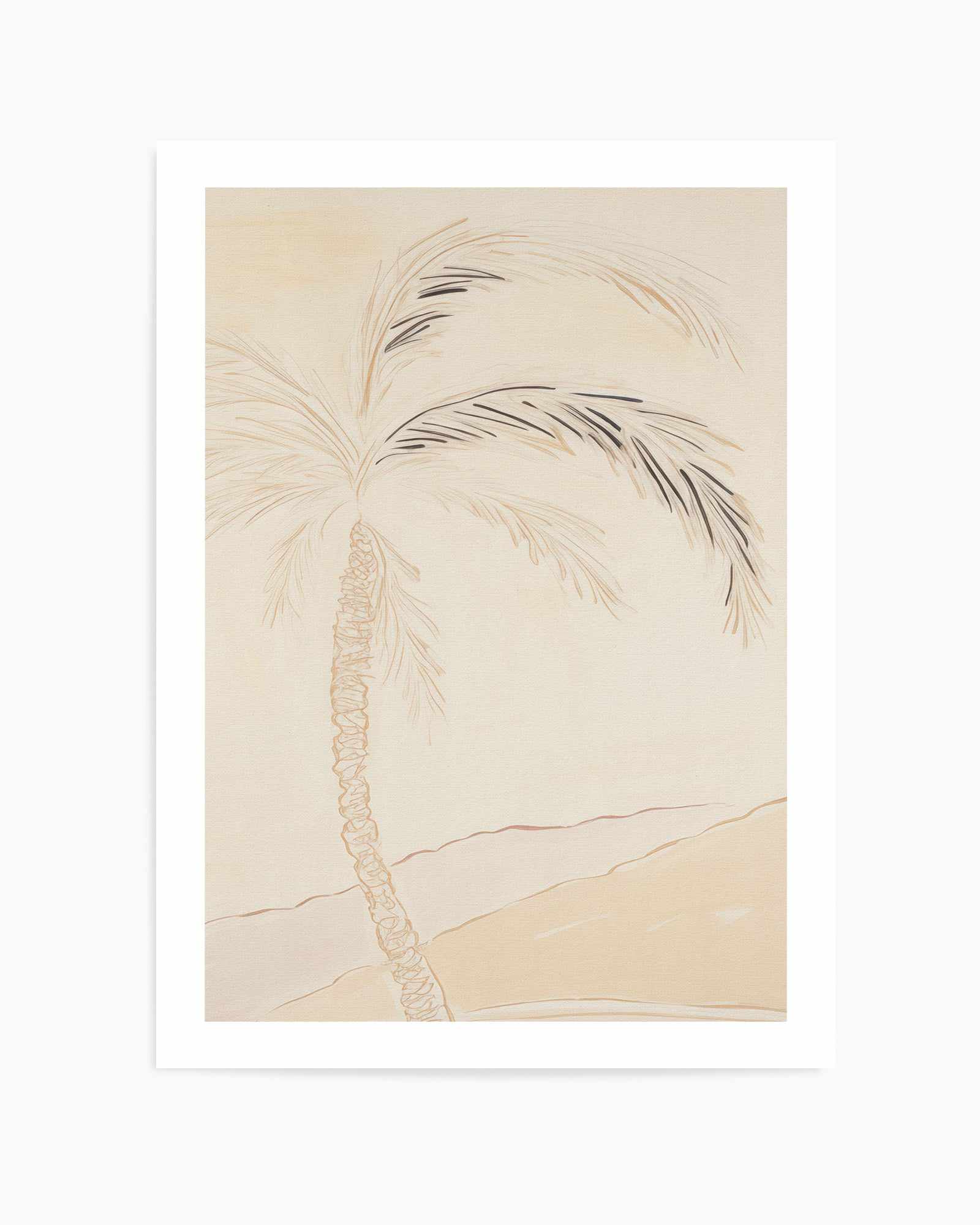 Noosa Palm Illustration No I | Art Print