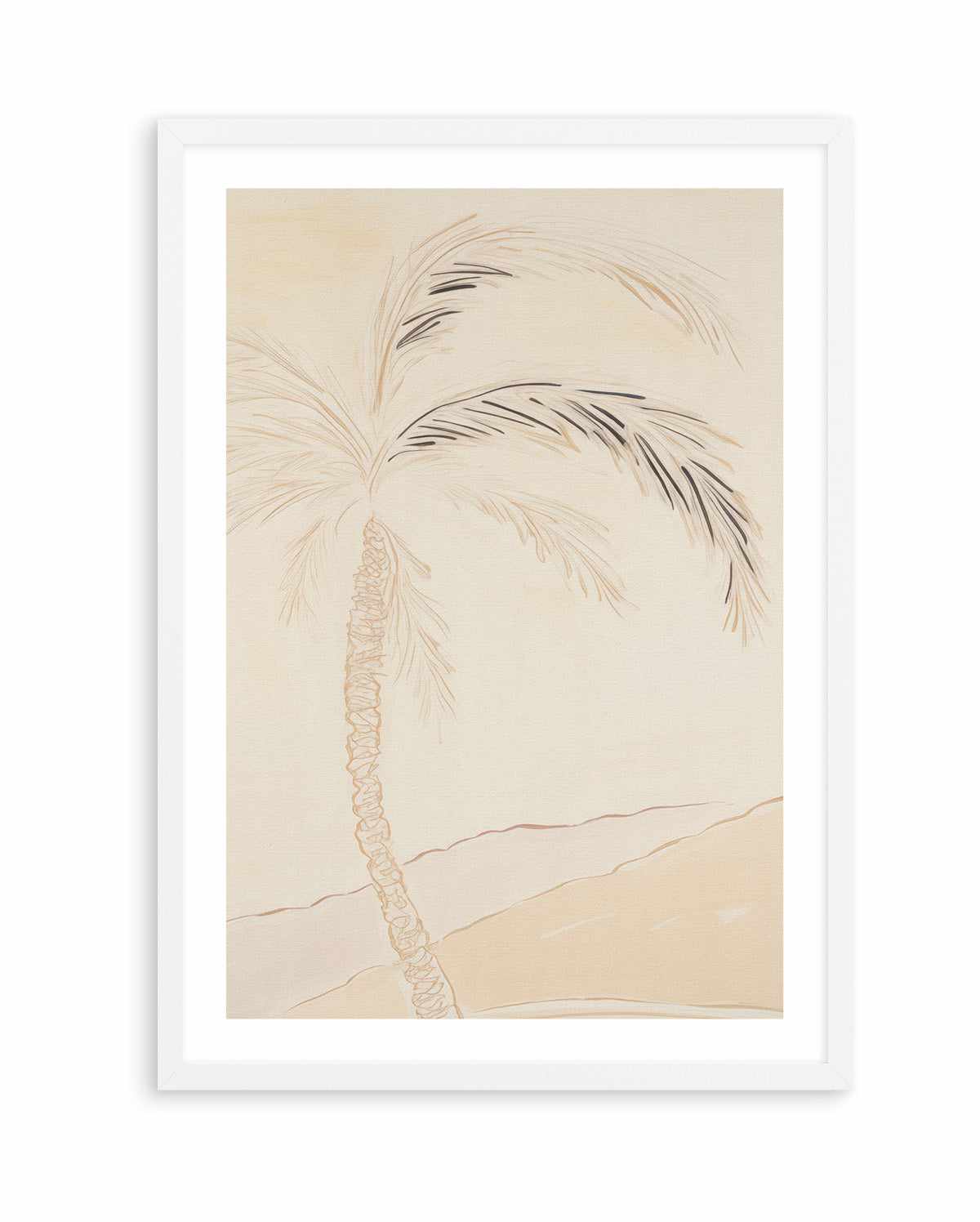 Noosa Palm Illustration No I | Art Print