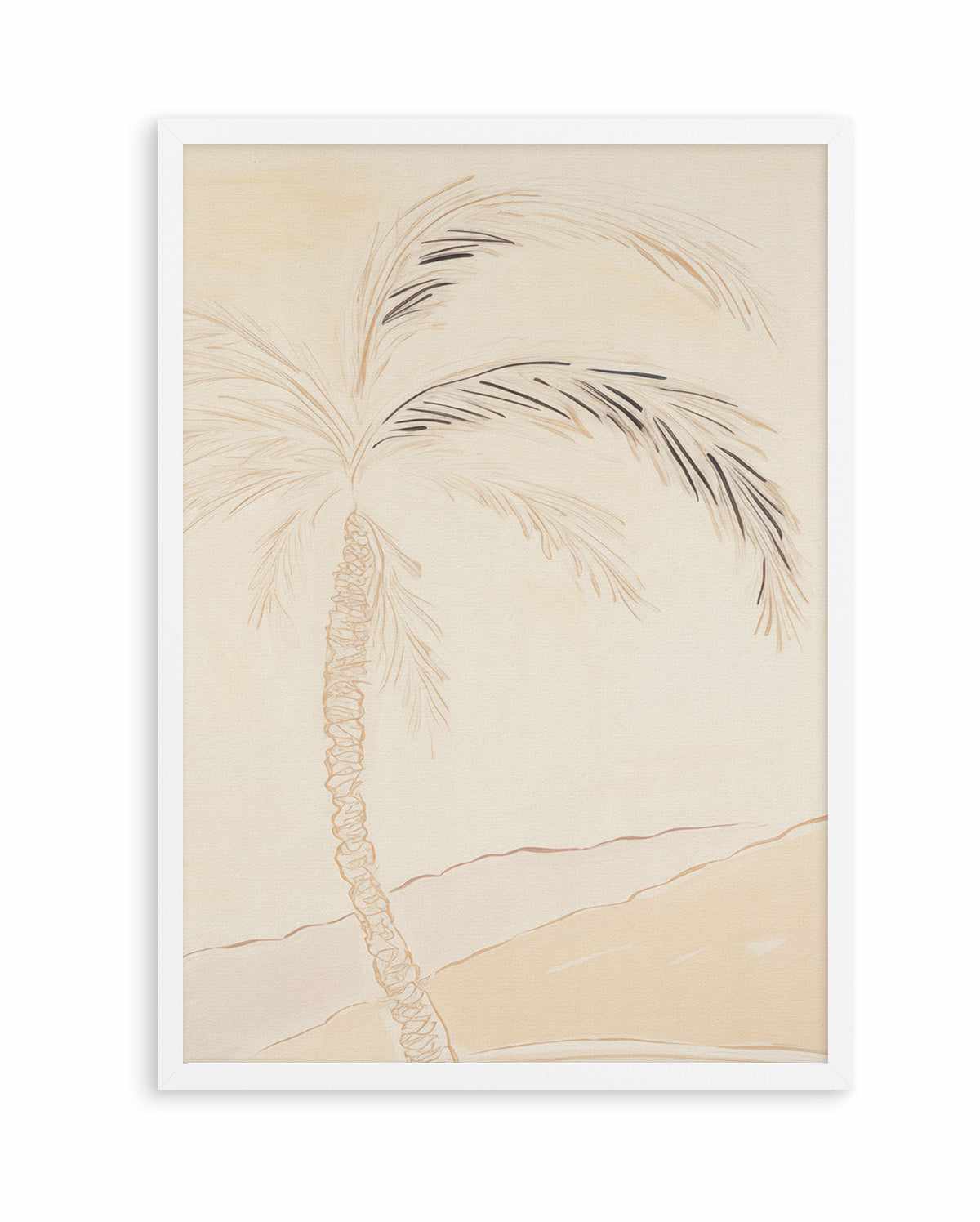 Noosa Palm Illustration No I | Art Print