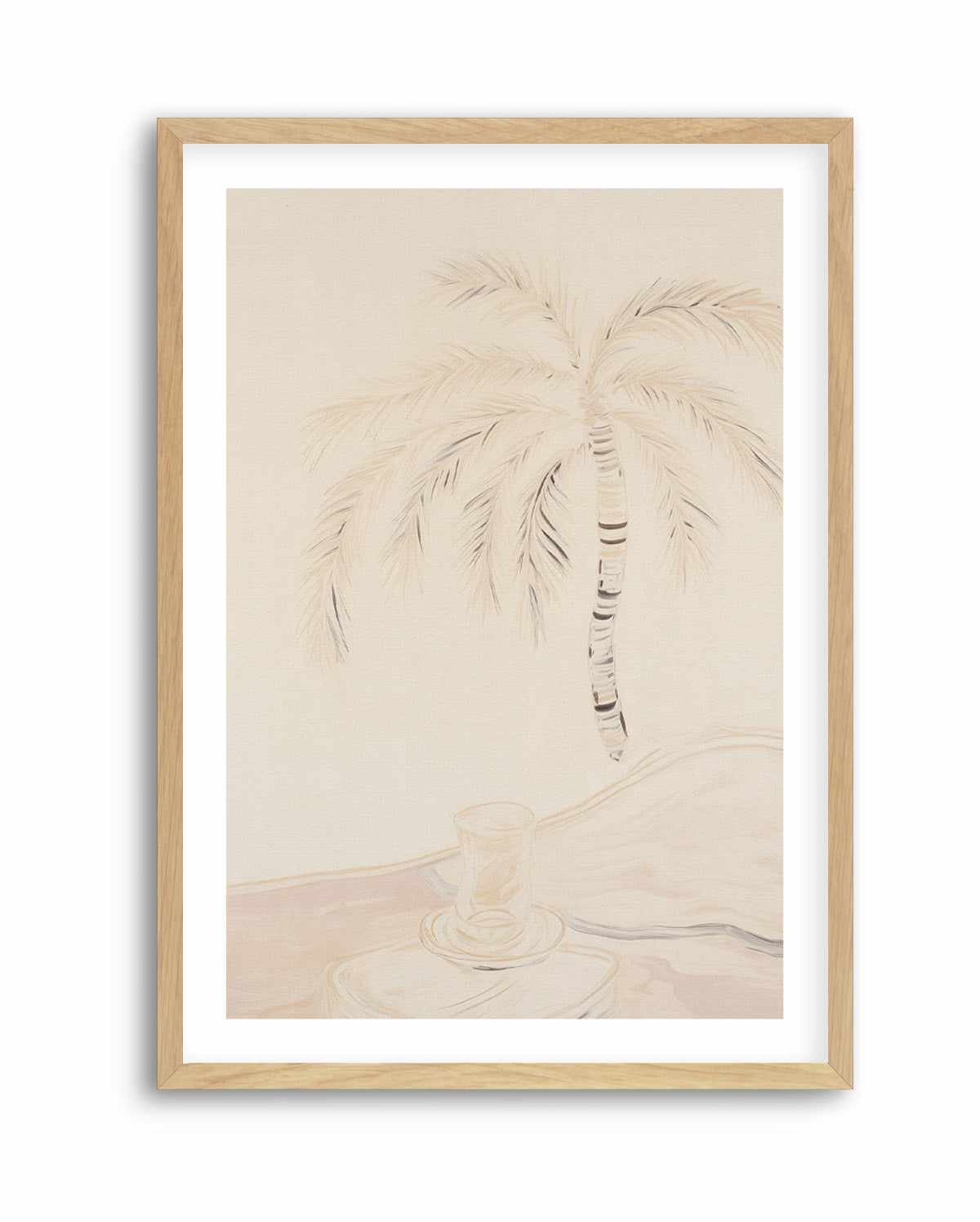 Noosa Palm Illustration No II | Art Print