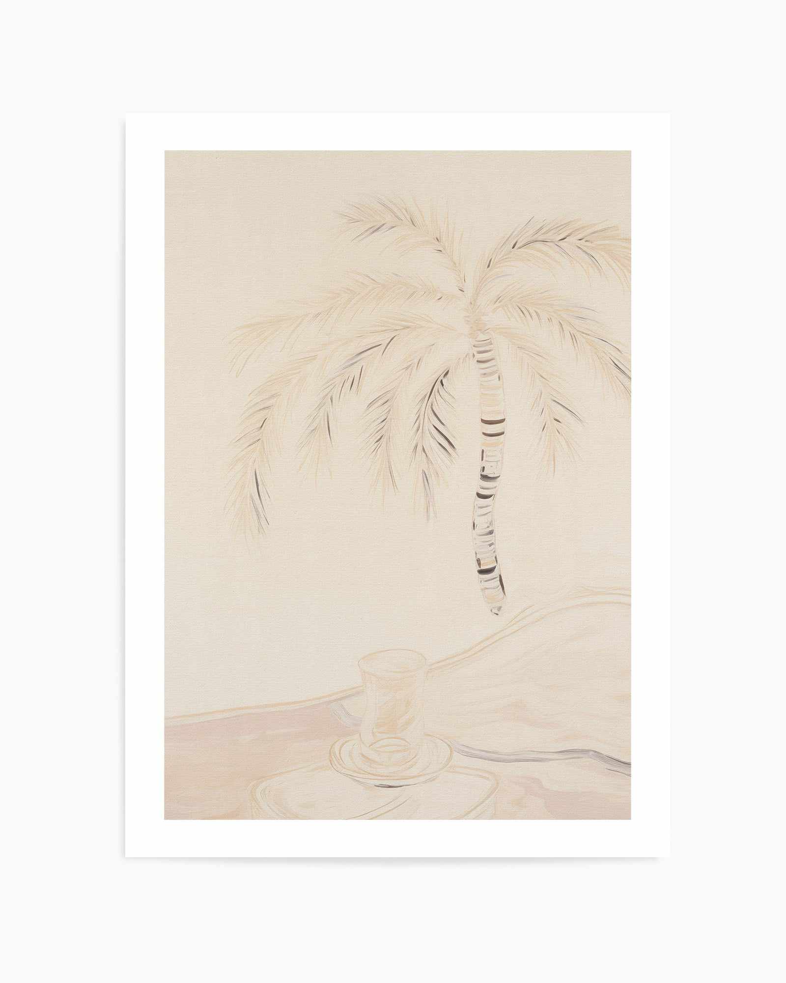 Noosa Palm Illustration No II | Art Print