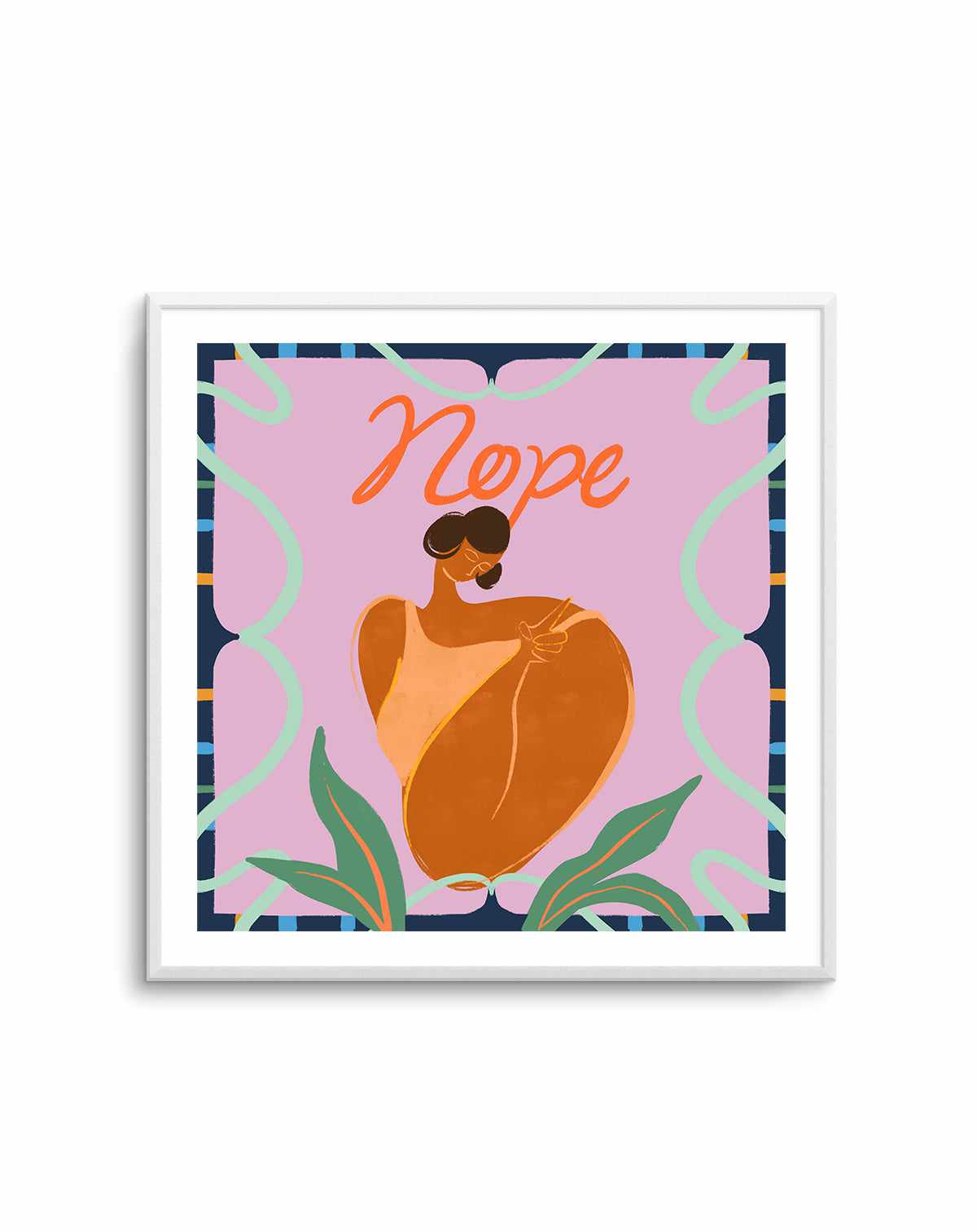 Nope by Arty Guava | Art Print