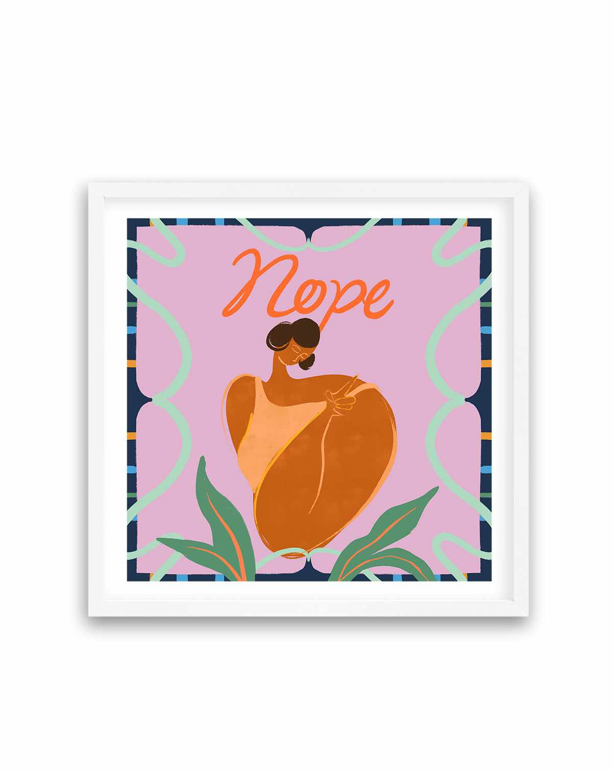 Nope by Arty Guava | Art Print