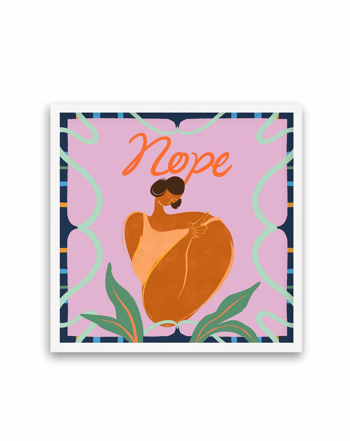 Nope by Arty Guava | Art Print