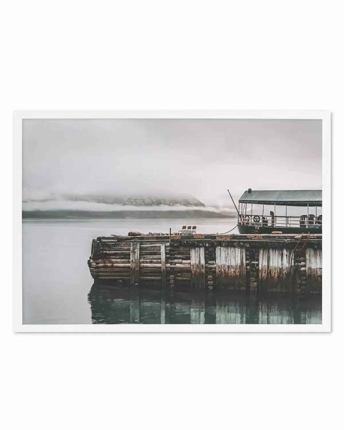 Nordic Docklands | LS Art Print from Olive et Oriel where you can shop wallpaper and artworks online