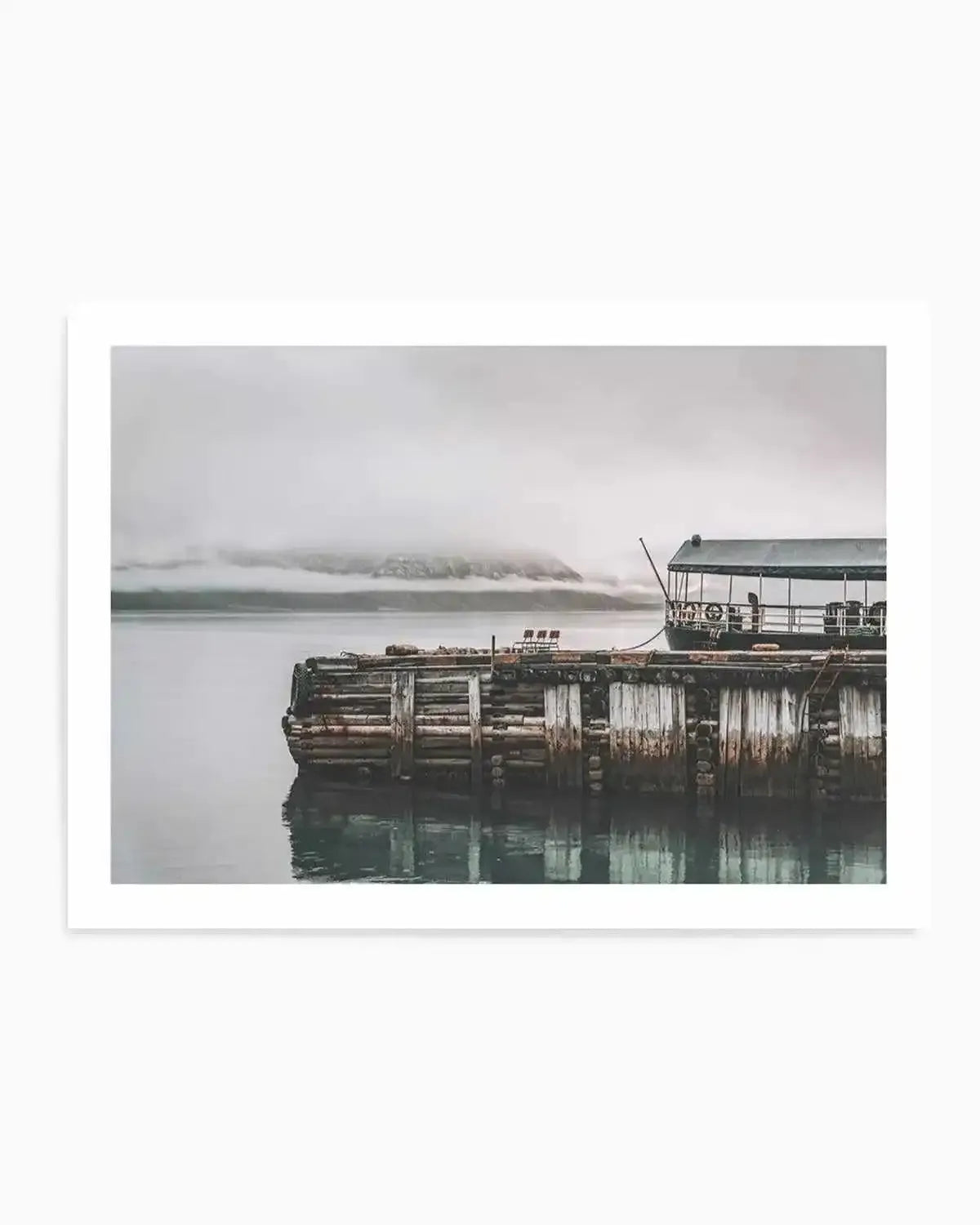 Nordic Docklands | LS Art Print from Olive et Oriel where you can shop wallpaper and artworks online