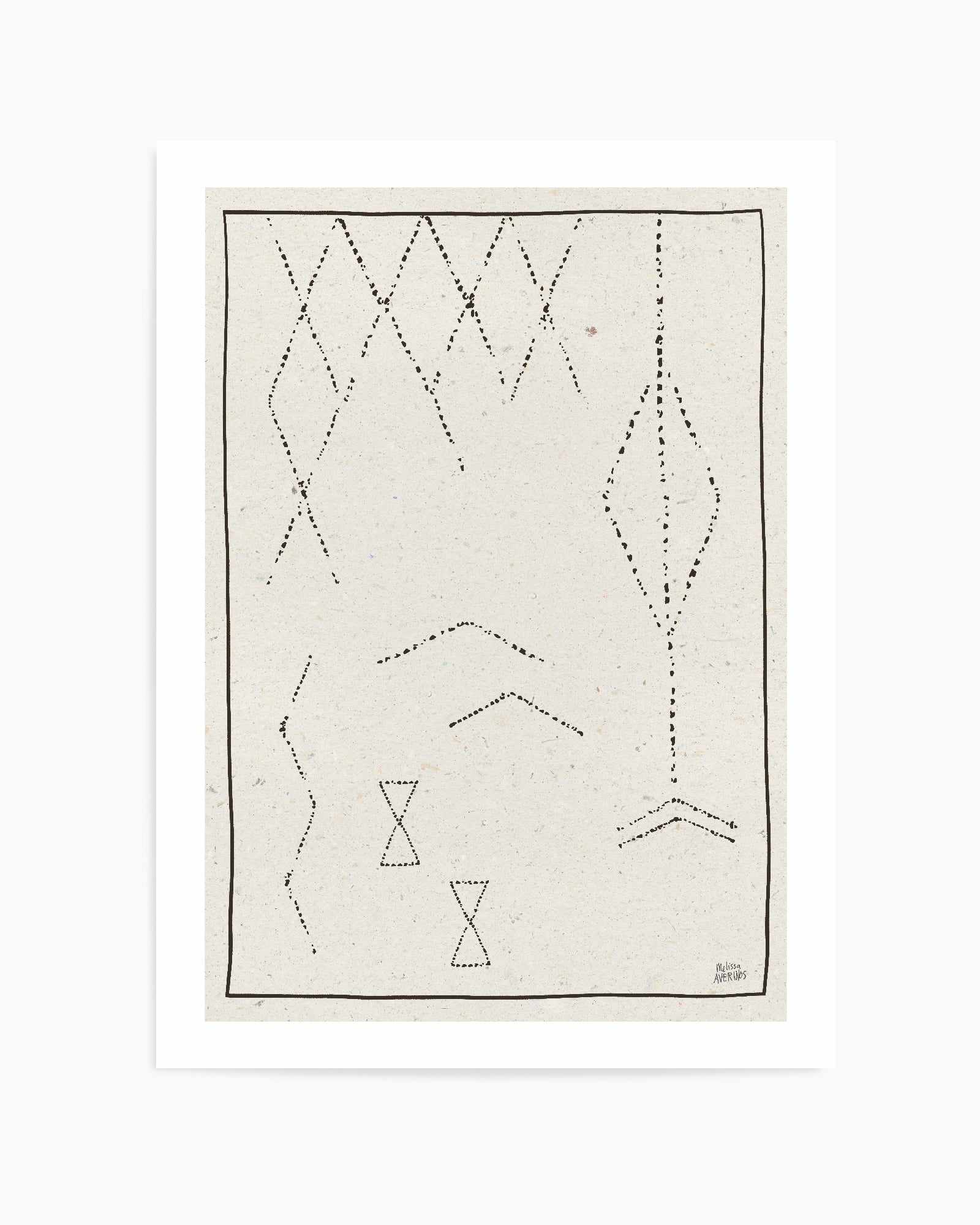 Nordic Geo III | Art Print from Olive et Oriel where you can shop wallpaper and artworks online