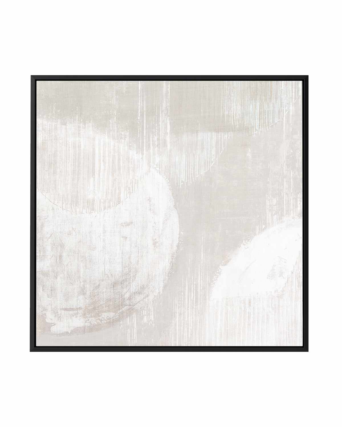 Nordic Neutral | Framed Canvas Art Print