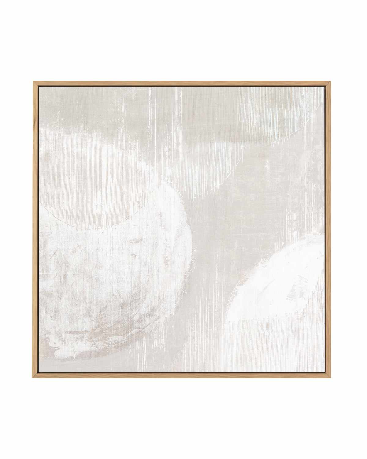 Nordic Neutral | Framed Canvas Art Print