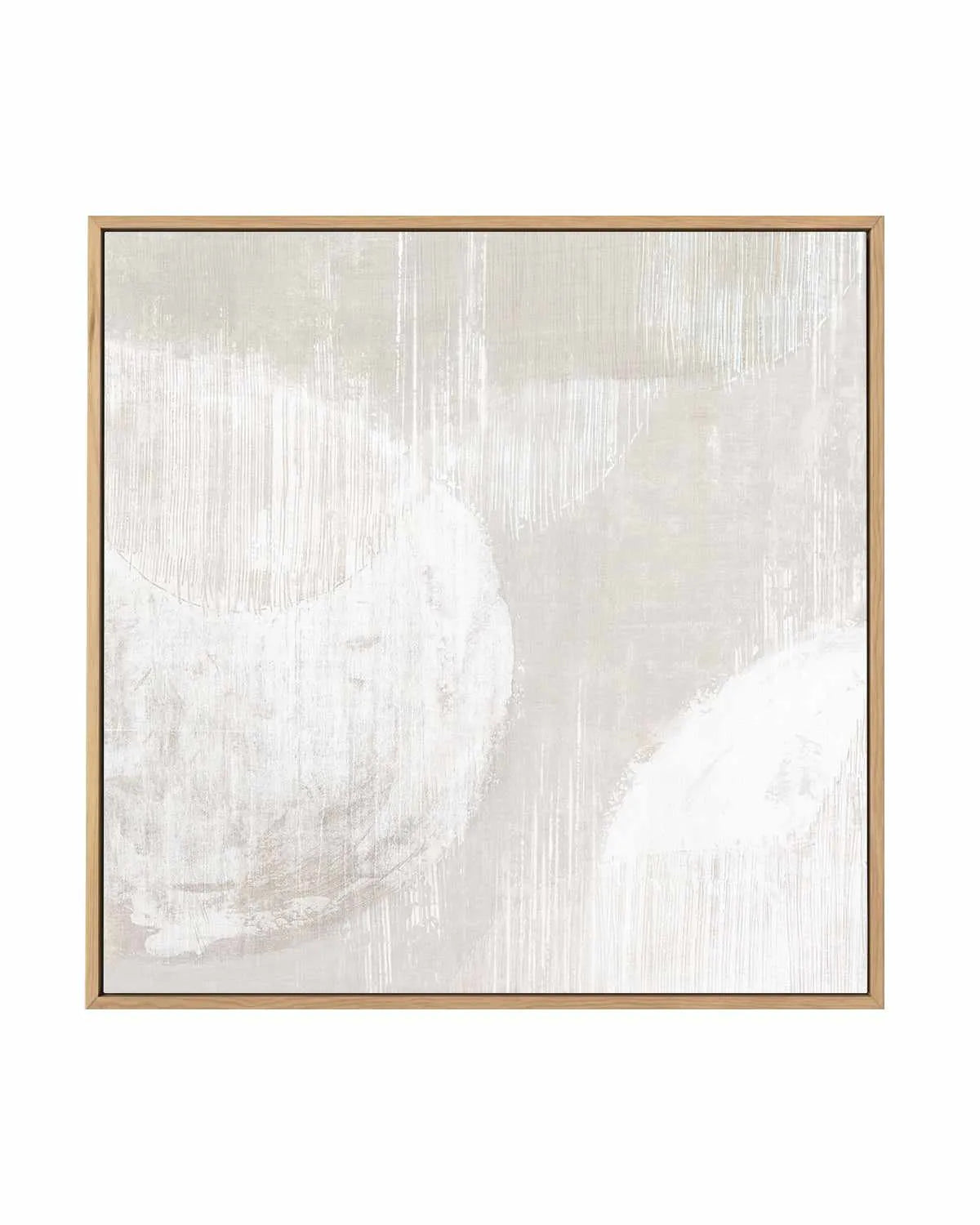 Nordic Neutral | Framed Canvas Art Print from Olive et Oriel where you can shop wallpaper and artworks online