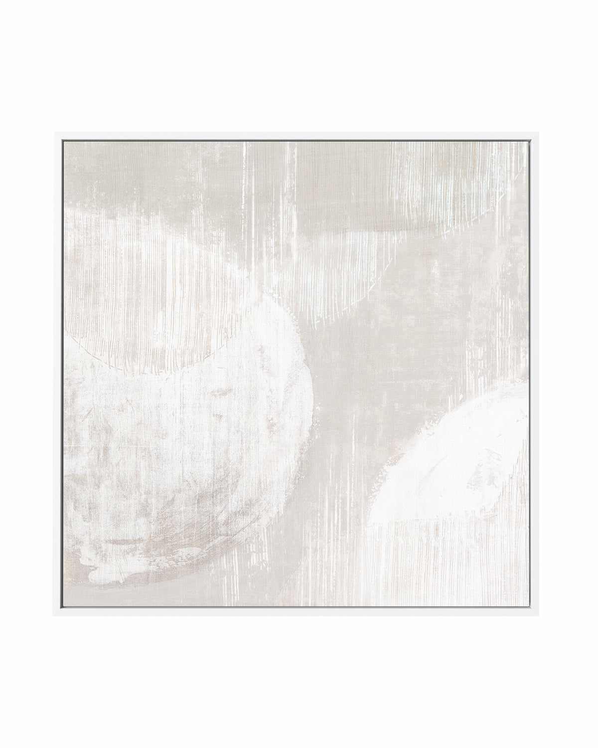 Nordic Neutral | Framed Canvas Art Print