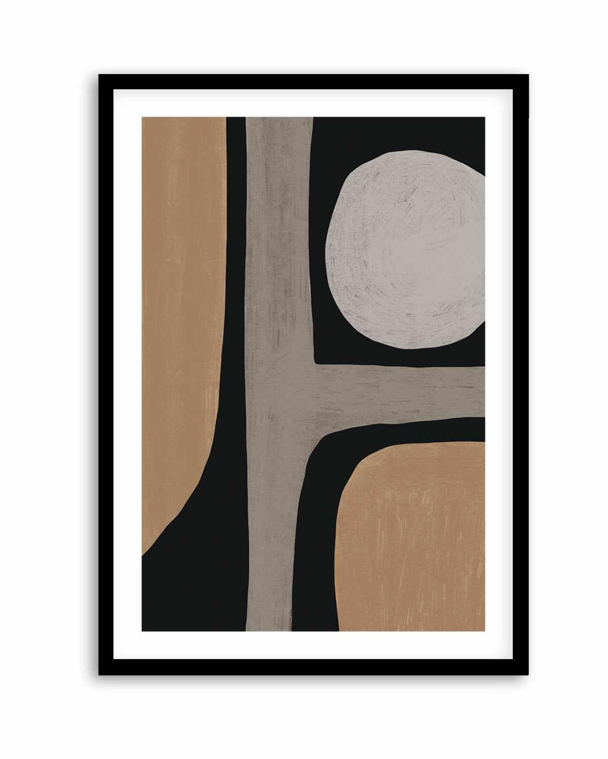 Normal Grey Organic Shape by Little Dean | Art Print from Olive et Oriel where you can shop wallpaper and artworks online