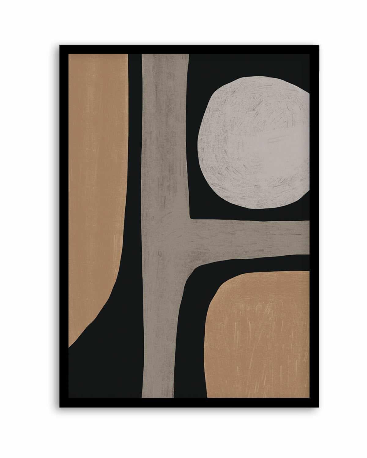 Normal Grey Organic Shape by Little Dean | Art Print from Olive et Oriel where you can shop wallpaper and artworks online