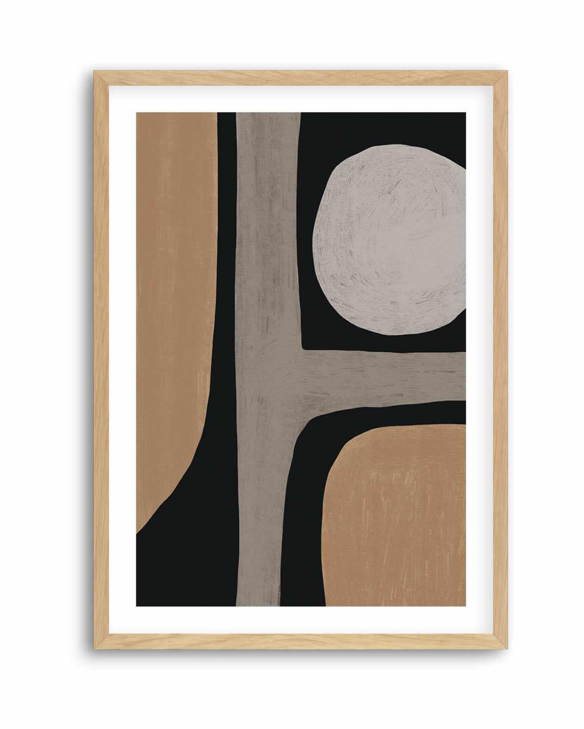 Normal Grey Organic Shape by Little Dean | Art Print from Olive et Oriel where you can shop wallpaper and artworks online