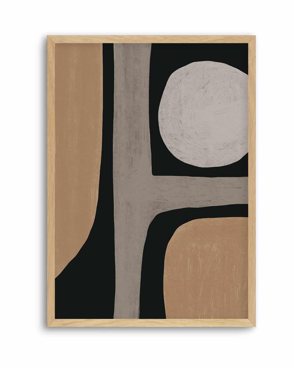 Normal Grey Organic Shape by Little Dean | Art Print from Olive et Oriel where you can shop wallpaper and artworks online