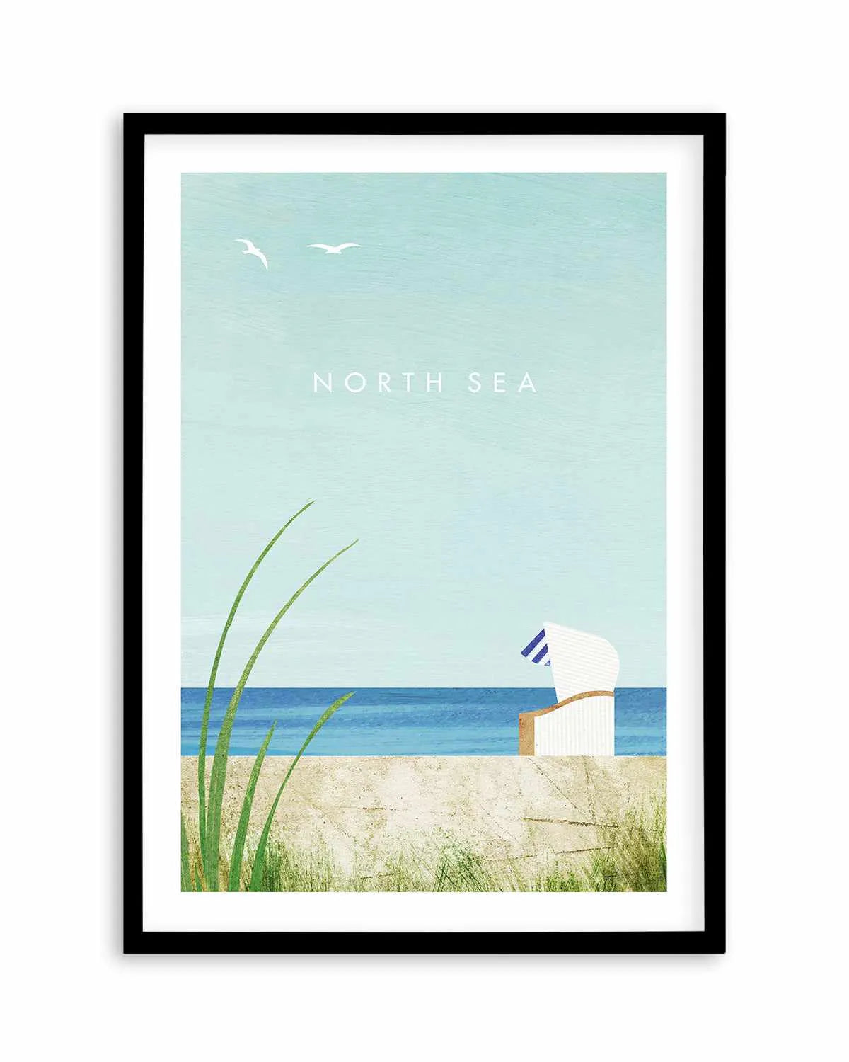 North Sea by Henry Rivers Art Print from Olive et Oriel where you can shop wallpaper and artworks online