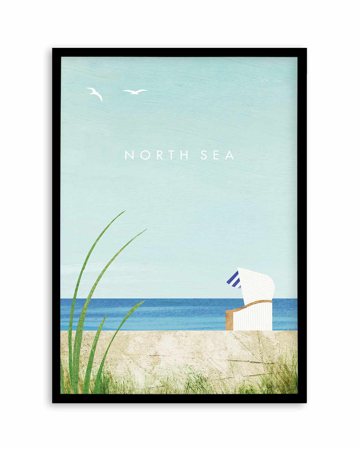 North Sea by Henry Rivers Art Print