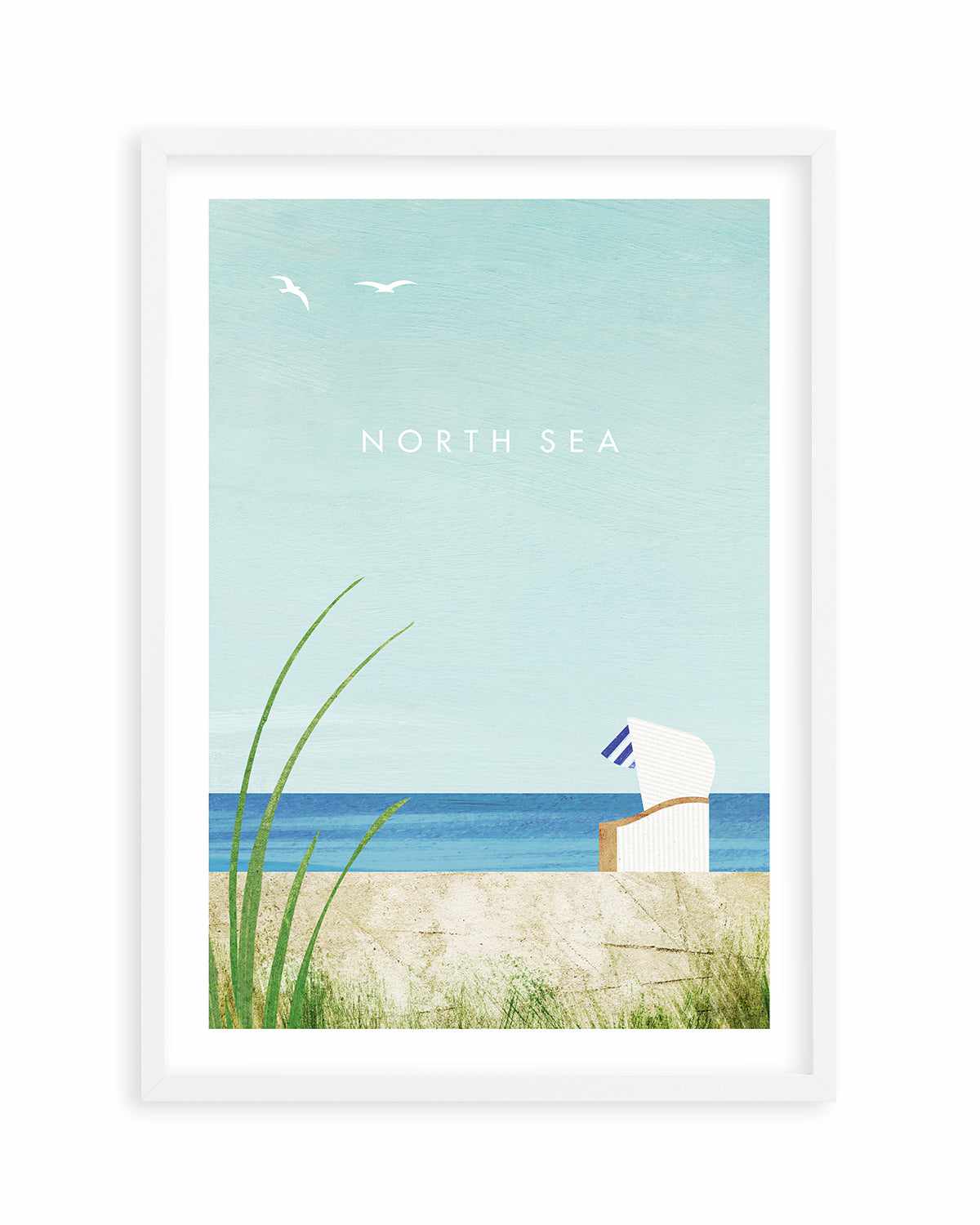 North Sea by Henry Rivers Art Print