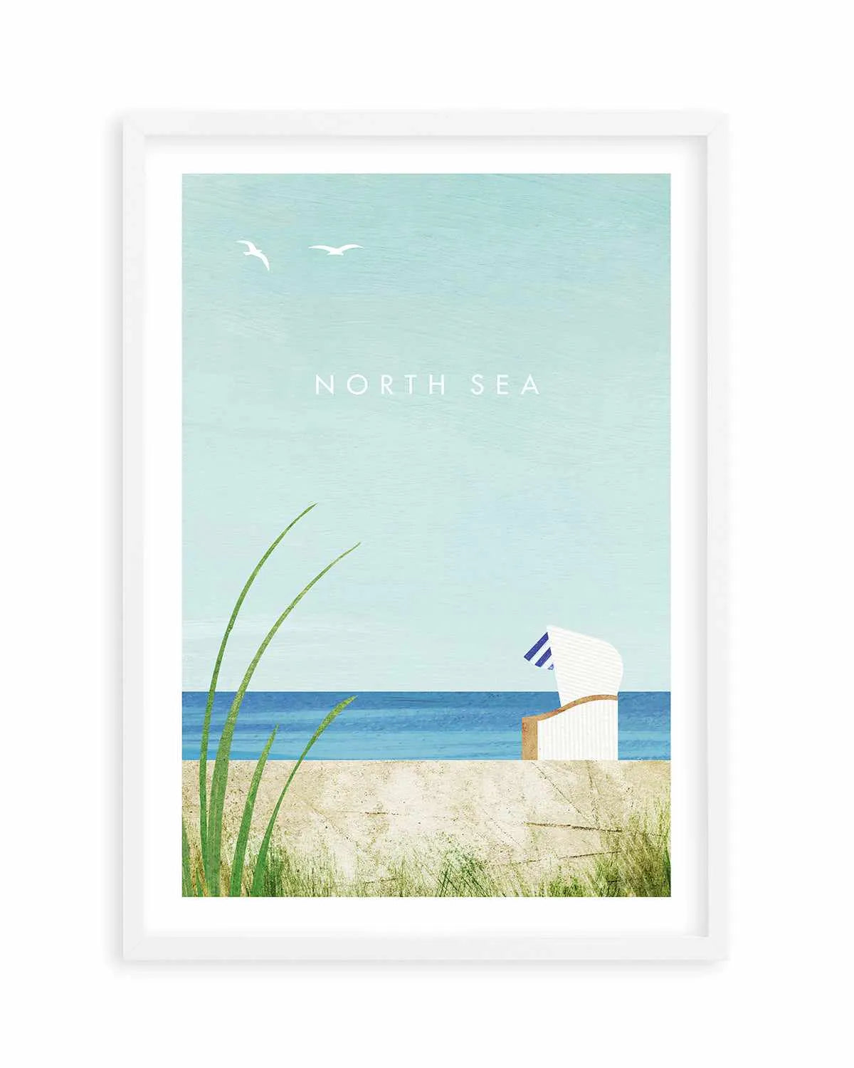 North Sea by Henry Rivers Art Print from Olive et Oriel where you can shop wallpaper and artworks online