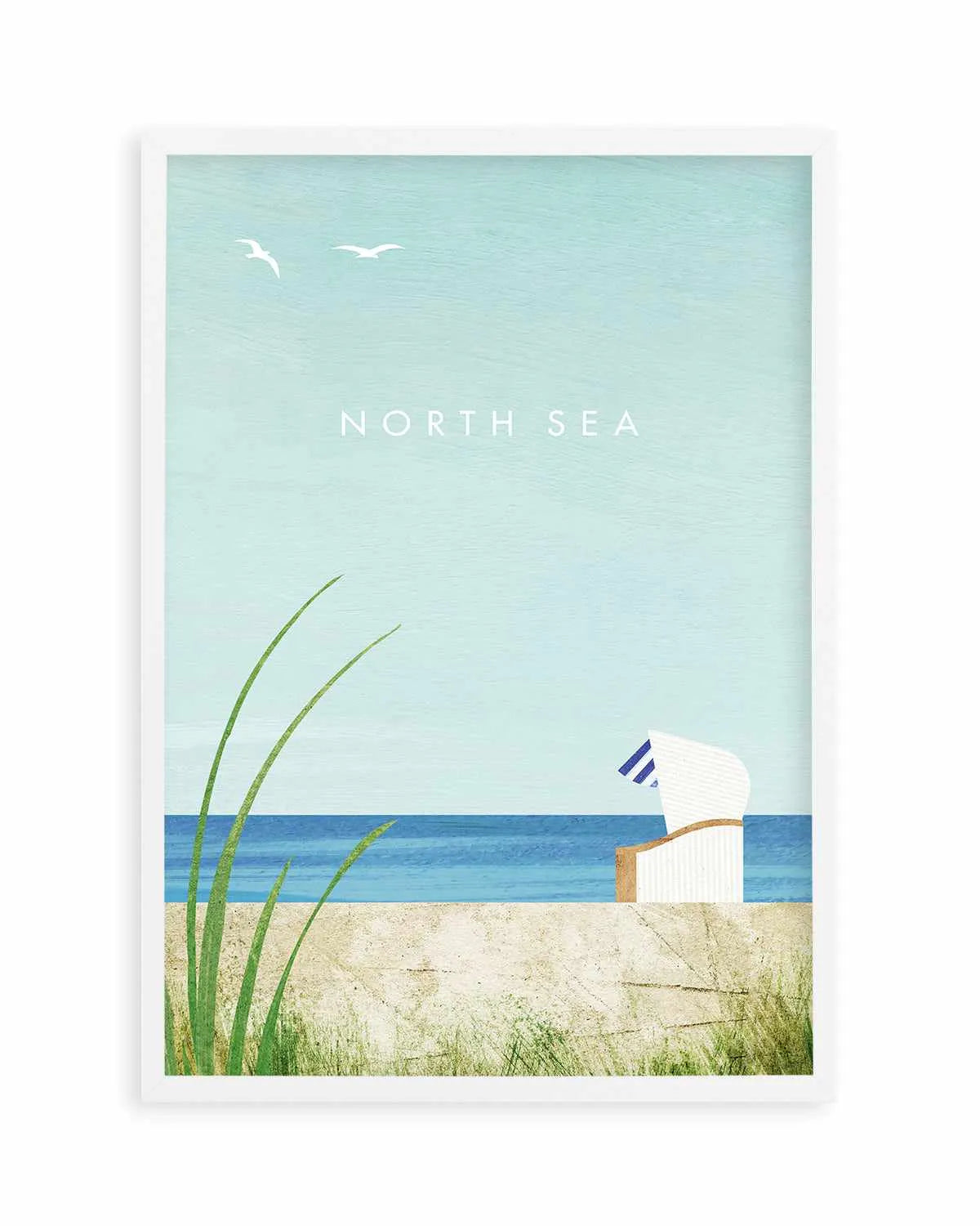 North Sea by Henry Rivers Art Print from Olive et Oriel where you can shop wallpaper and artworks online