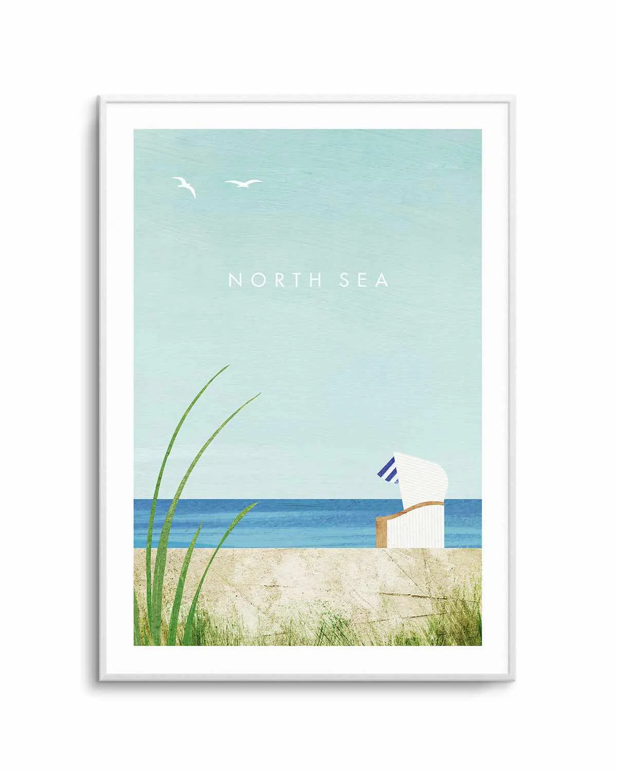 North Sea by Henry Rivers Art Print from Olive et Oriel where you can shop wallpaper and artworks online