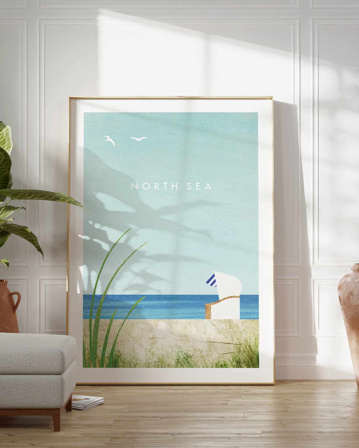 North Sea by Henry Rivers Art Print