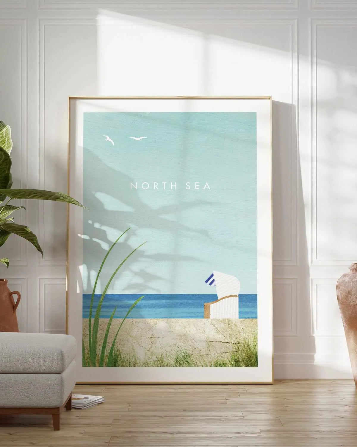 North Sea by Henry Rivers Art Print from Olive et Oriel where you can shop wallpaper and artworks online