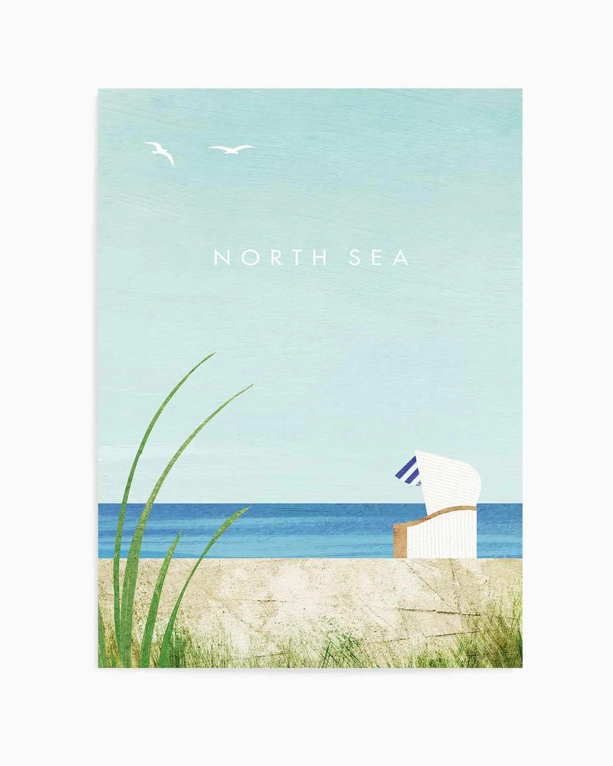 North Sea by Henry Rivers Art Print from Olive et Oriel where you can shop wallpaper and artworks online